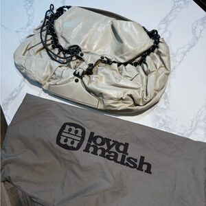 Lloyd Maish Leather Cream Handbag